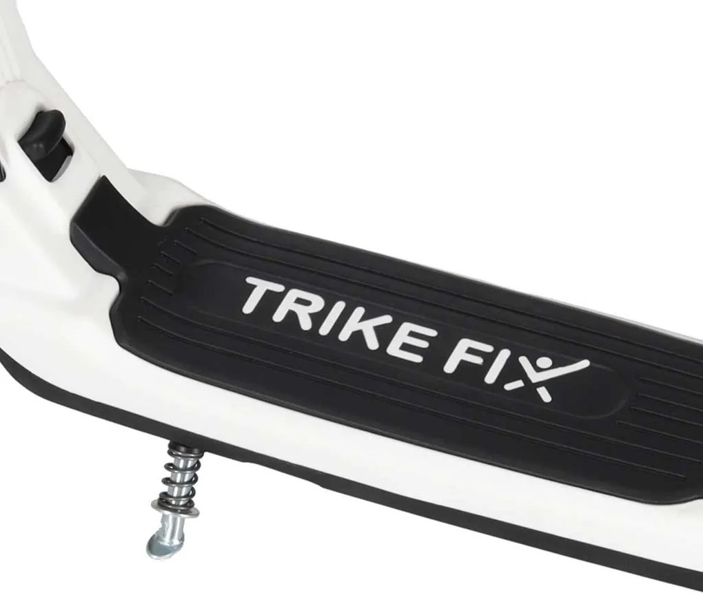 KIK Detská kolobežka Trike Fix, dvojkolesová, skladacia s LED osvetlením, čierna