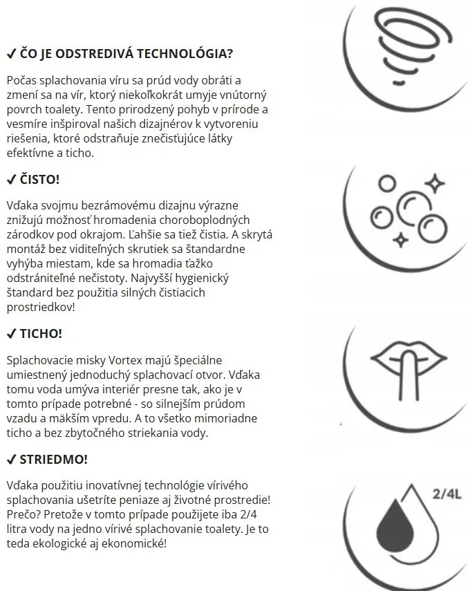Laveo Laveo, závesný set pod omietku Akan + závesná WC misa Desna s toaletným sedadlom z duroplastu, Vortex splachovanie, biela lesklá, LAV-SETDESNACR