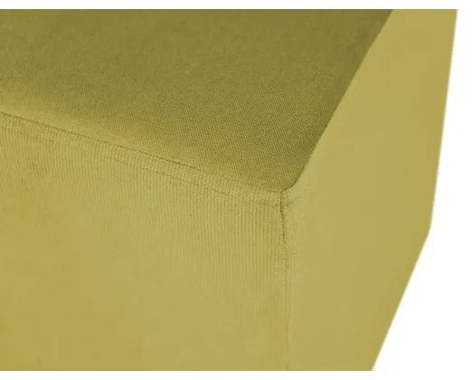 Taburet SIX 40x40 cm žltý