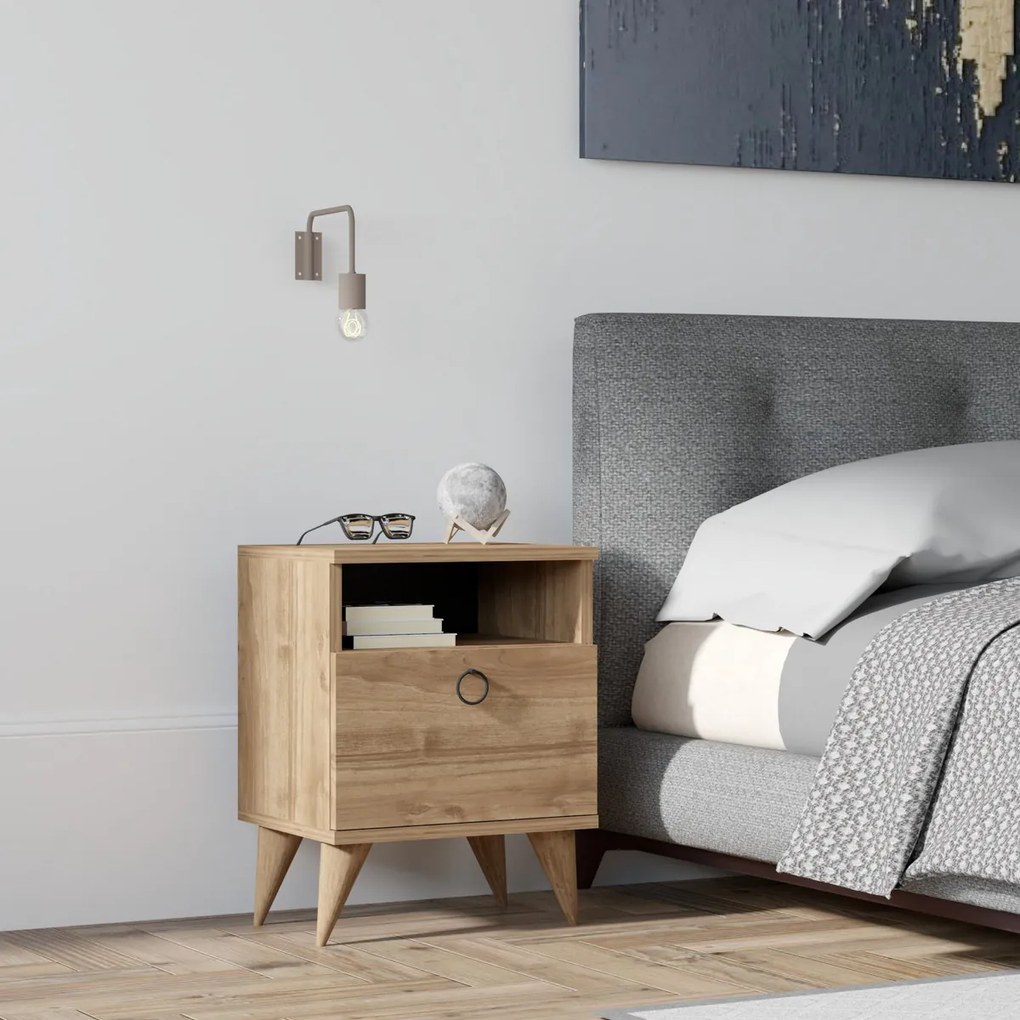 Nočný stolík Barlo Walnut
