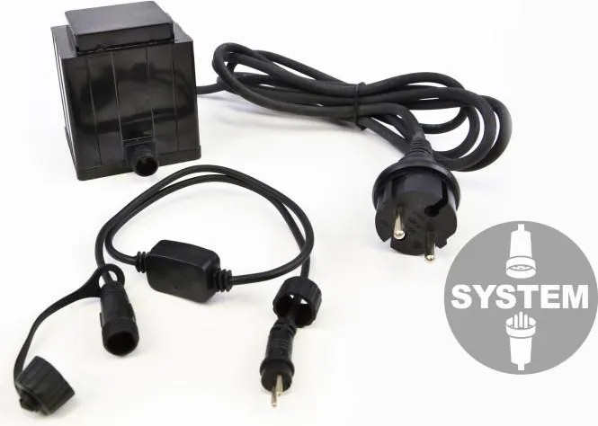 Nexos 2179 diLED svetelný dážď - 180 LED teple biela + napájanie