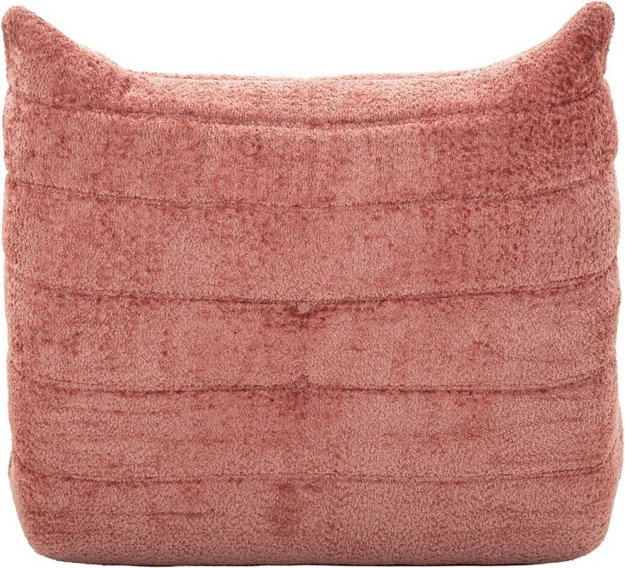 Ružový sedací vak z textílie buklé Mask – Mauro Ferretti