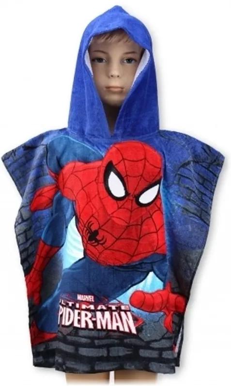 Setino · Detské kúpacie pončo - osuška s kapucňou Spiderman - MARVEL