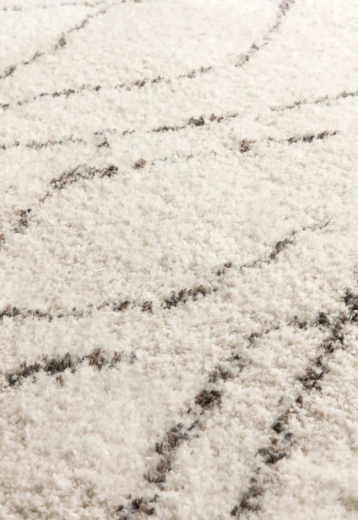 Osta, Kusový koberec Lana 0372 106, 60x120, biela, obývacia izba