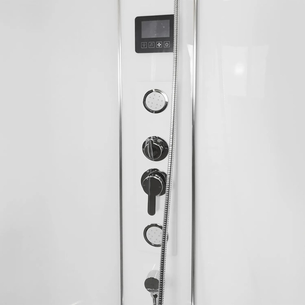 Novoterm Hydromasážny box NV-Orion 90x90 biely