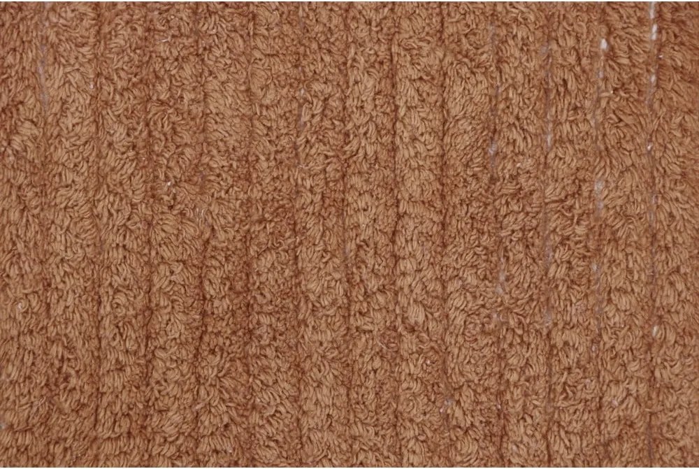 Bavlnený koberec v béžovo-tehlovej farbe 140x200 cm Duetto Toffee – Lorena Canals