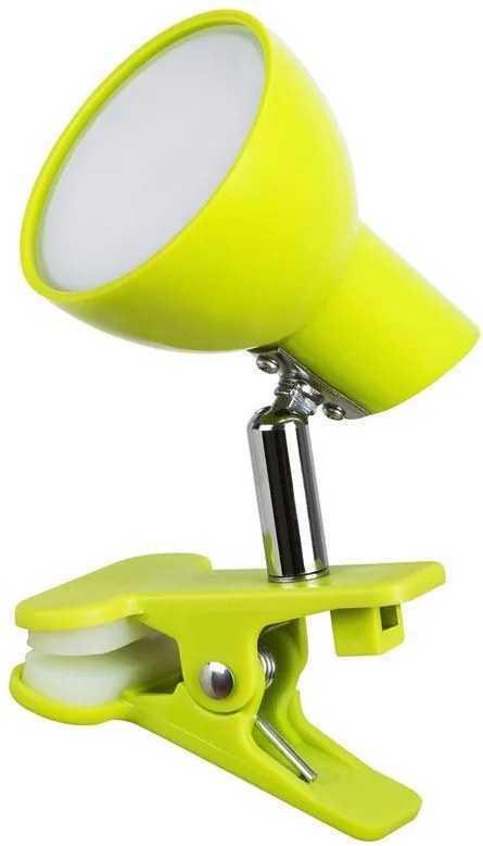 Rabalux NOAH LED lampička s klipom 5W | 360lm | 3000K - zelená