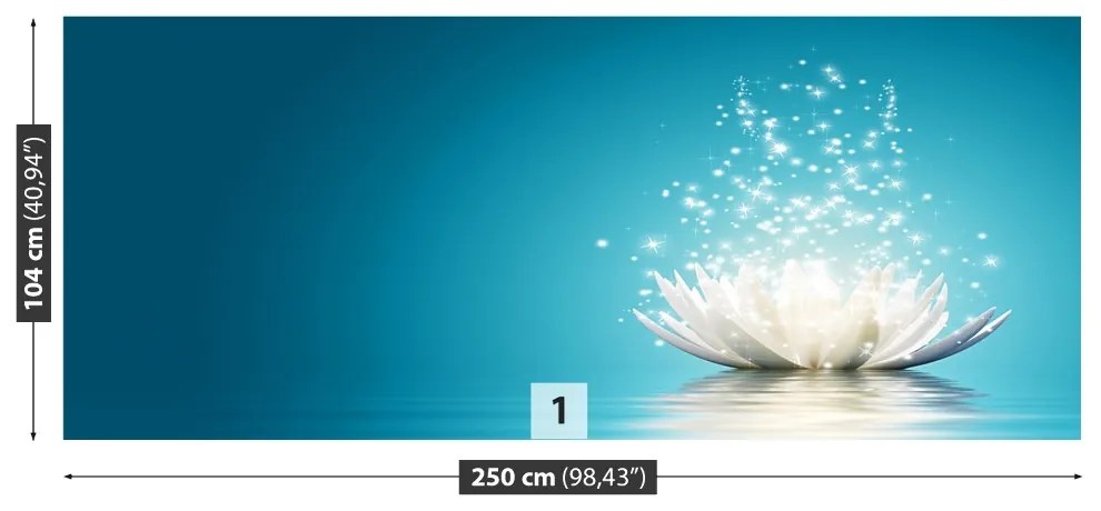 Fototapeta Vliesová Lotosový kvet 152x104 cm