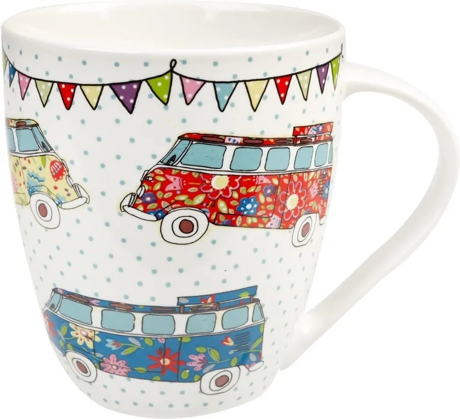 Hrnček z kostného porcelánu Churchill China Caravan Campers, 500 ml