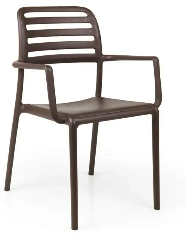 COSTA ARMCHAIR záhradná stolička s podrúčkami tortora