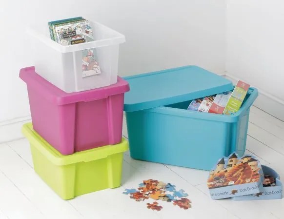 Curver ESSENTIALS box 16L - transparentný