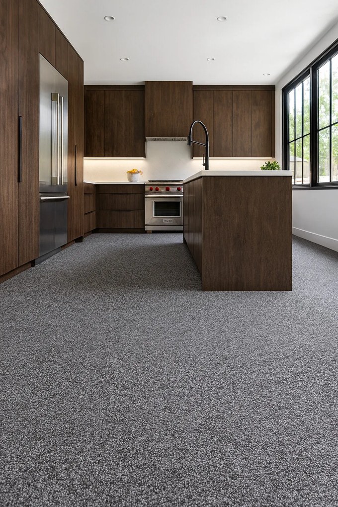 Condor Carpets, Koberec metráž Extreme 76, na mieru, šíře 4m,5m, šedá, ab (mriežka), chodba / predsieň