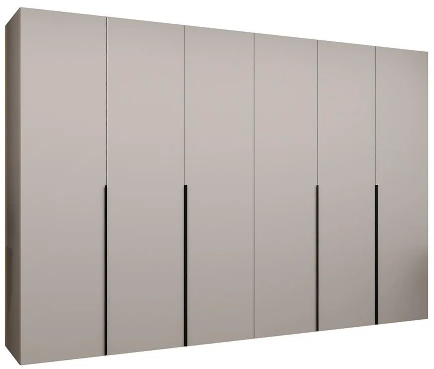 Skriňa Alicante I 300 kašmír/čierna