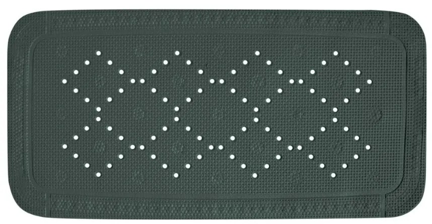 Spirella Protiskluzová podložka do vany ALASKA,tmavě zelená, 71 x 36 cm