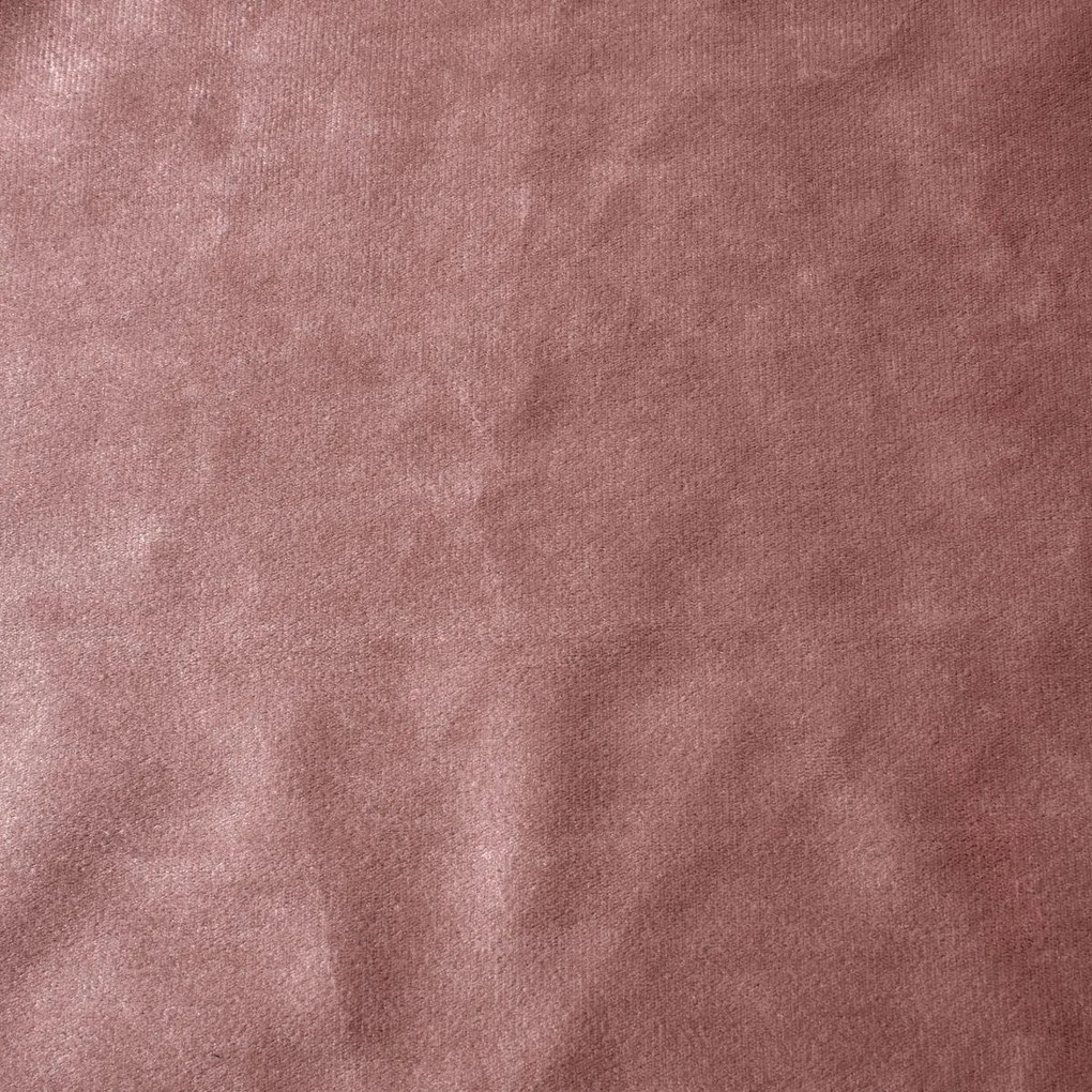 Ružový zamatový záves na páske ROSA 140x270 cm