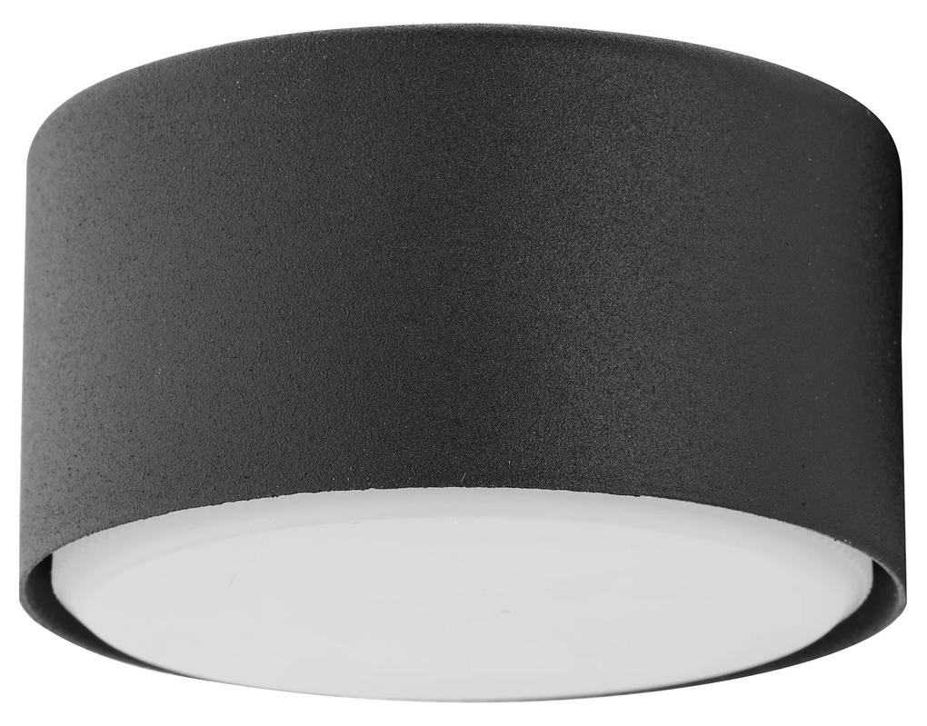 TK-LIGHTING Prisadené stropné bodové osvetlenie DALLAS, 1xGX53, 10W, okrúhle, čierne