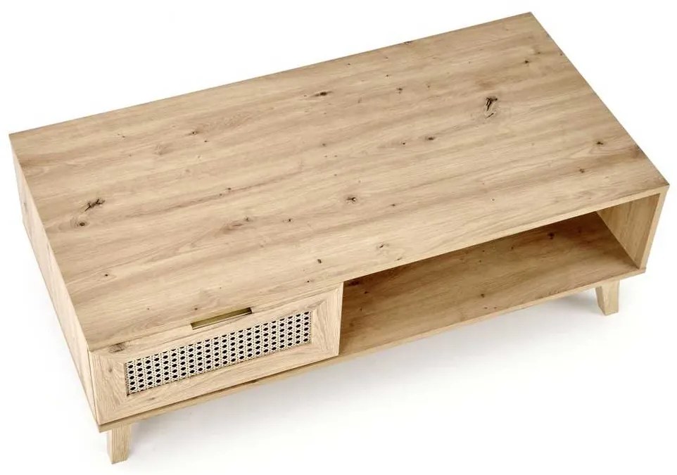 Konferenčný stolík Rustico, dub artisan