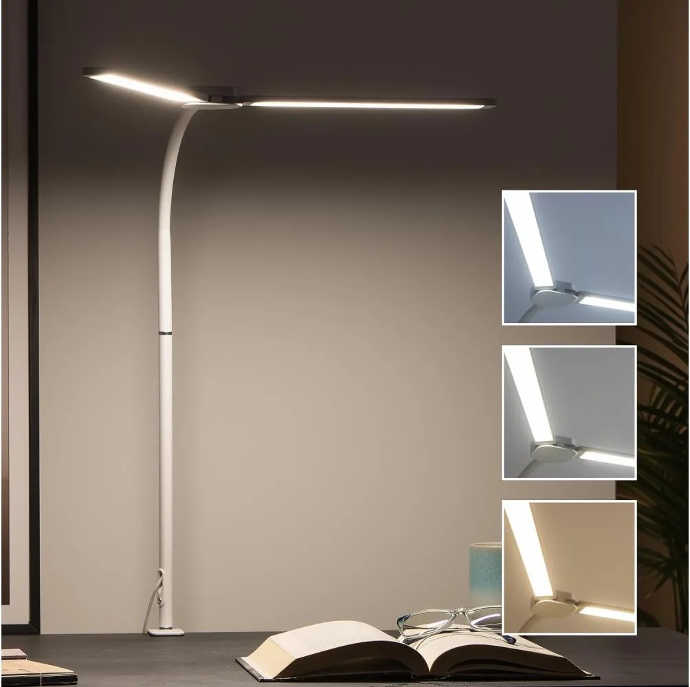 Brilagi - LED Stmievaná stolná lampa USB VARIO LED/14W/5V 3000-6000K biela
