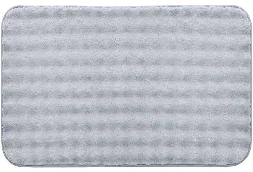 Sada 2-dielna kobercov 100x60 cm a 50x60 cm svetlo šedá Flow Bubble