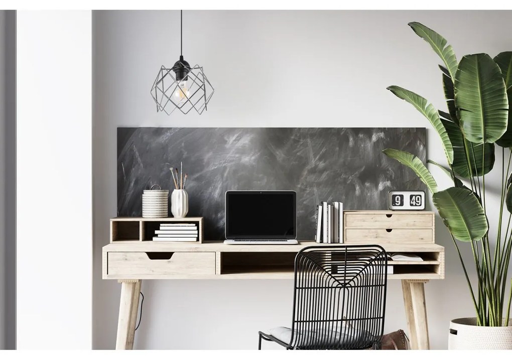 Závesné svietidlo Stella, 1x chrómové drôtené tienidlo