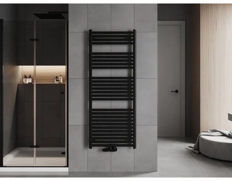 Mexen Hades, vykurovacie teleso 1500 x 600 mm, 812 W, čierna, W104-1500-600-00-70