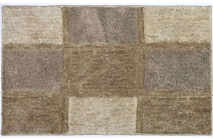 Kúpeľňový koberček 60x100cm, béžový