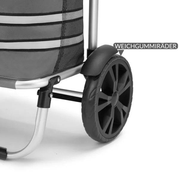Nákupná taška na kolieskach 56L 50kg