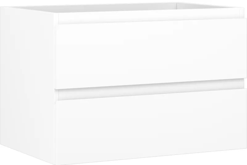 Mexen Orio, kúpeľňová skrinka 70 cm, 2 zásuvky, biela matná, 91A10-07047-2-BFF01