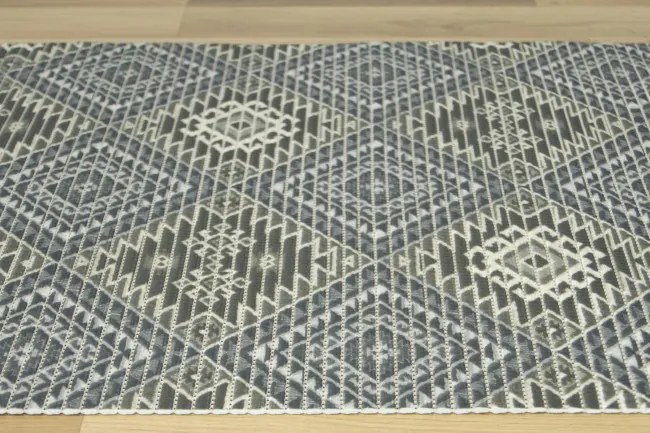 Kúpelňová penová rohož Softy-tex 827 sivá