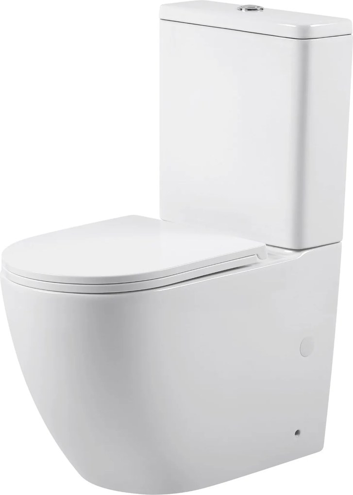 Erga Siena, WC kombi misa 620x365x820 mm, Rimless + toaletné sedadlo, biela lesklá, ERG-V03-SIENA-RIM-WH