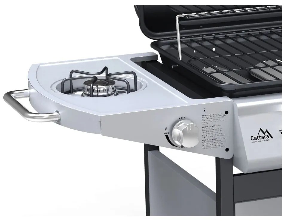 Pojazdný plynový záhradný gril Cattara Master Chef Flame Tamer