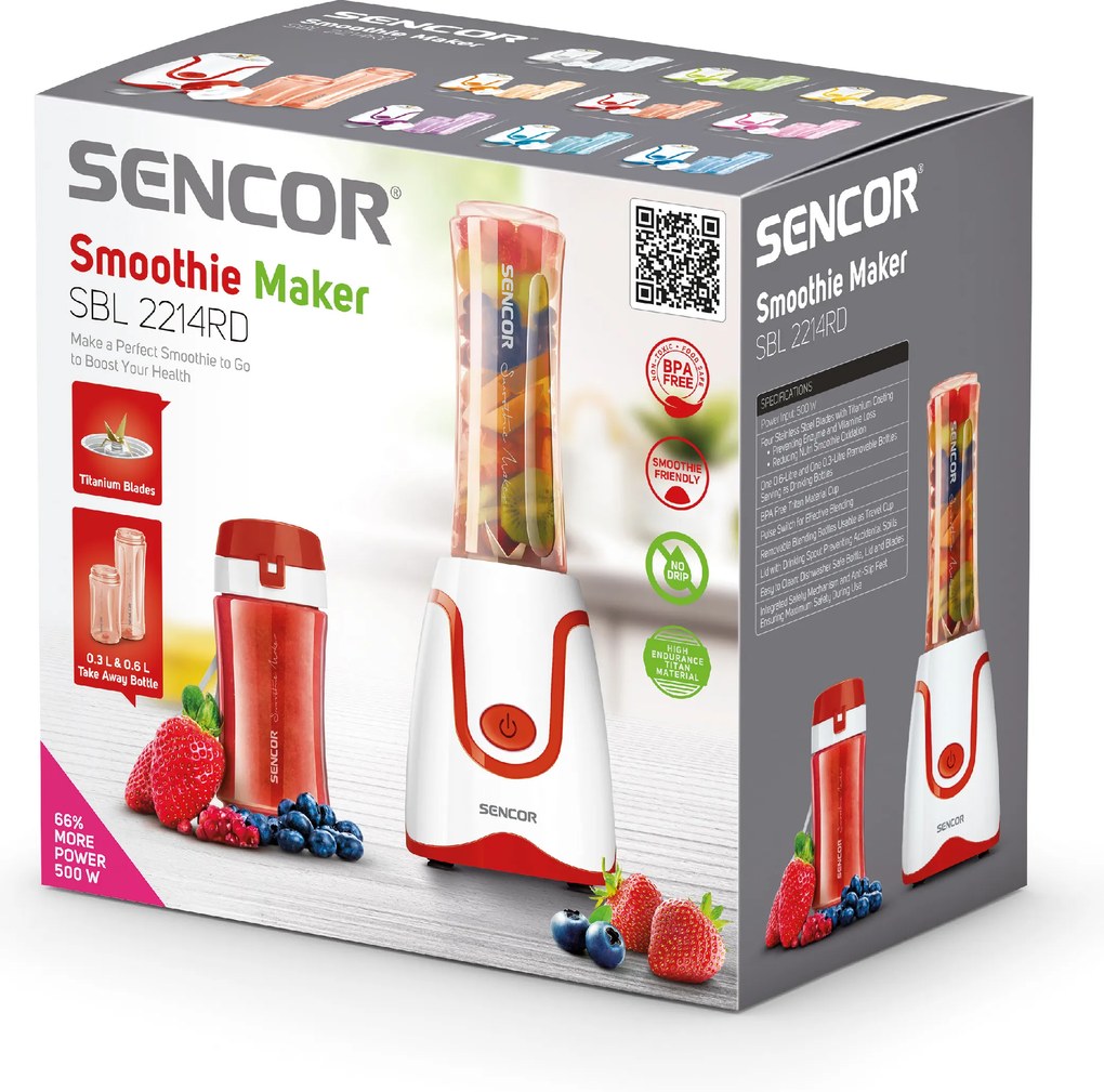 SBL 2214RD smoothie mixér SENCOR
