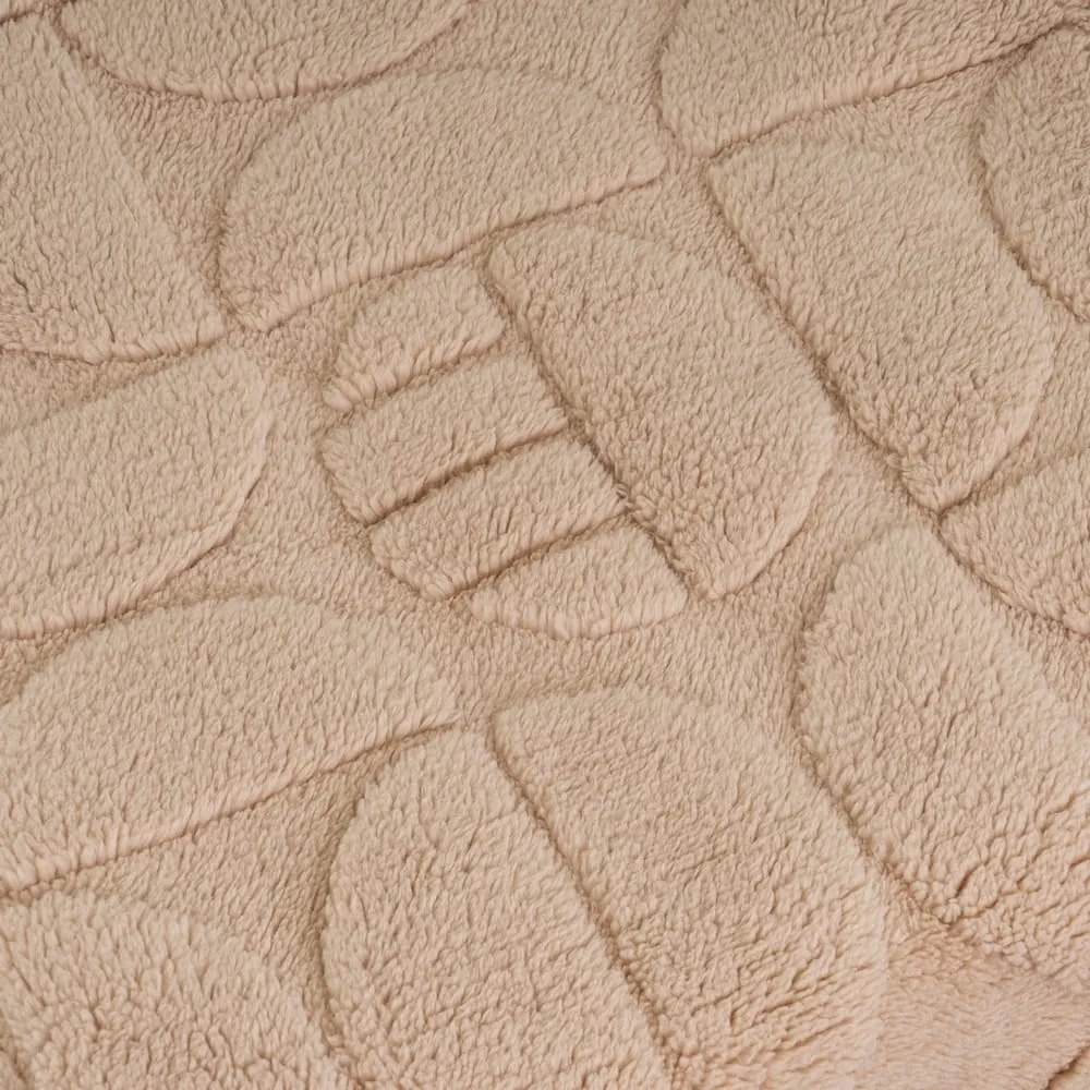 Svetlohnedá deka z mikroplyšu 130x160 cm Mid Century – Casa Selección