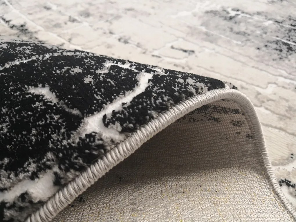 BE Koberec Opera 8497 GREY – sivý obdĺžnikový Rozmer: 60x100 cm