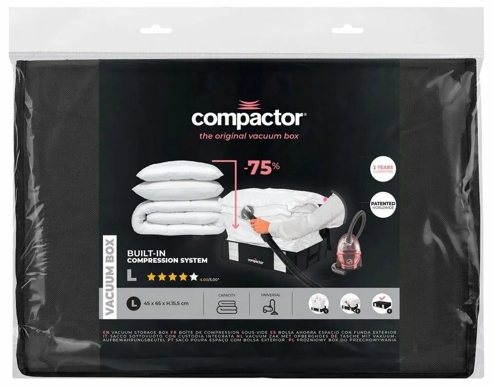 Compactor Vákuový úložný box s puzdrom L, L