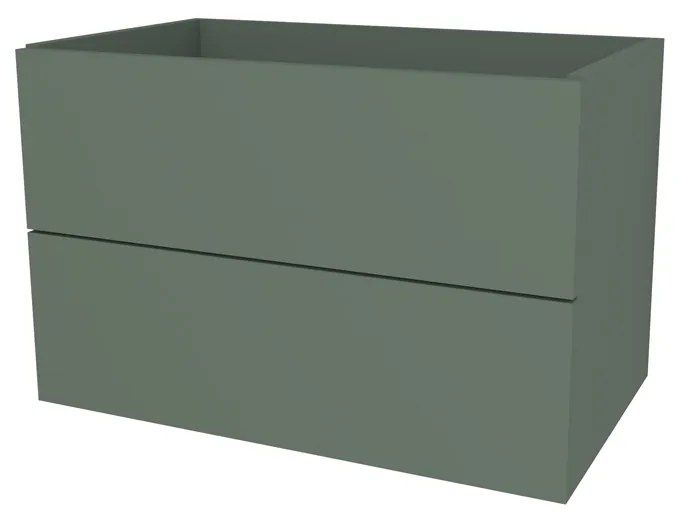 Mereo, Mereo Aira, kúpeľňová skrinka 81 cm, Multidecor, Zelená Verde, MER-CN791SZEV1