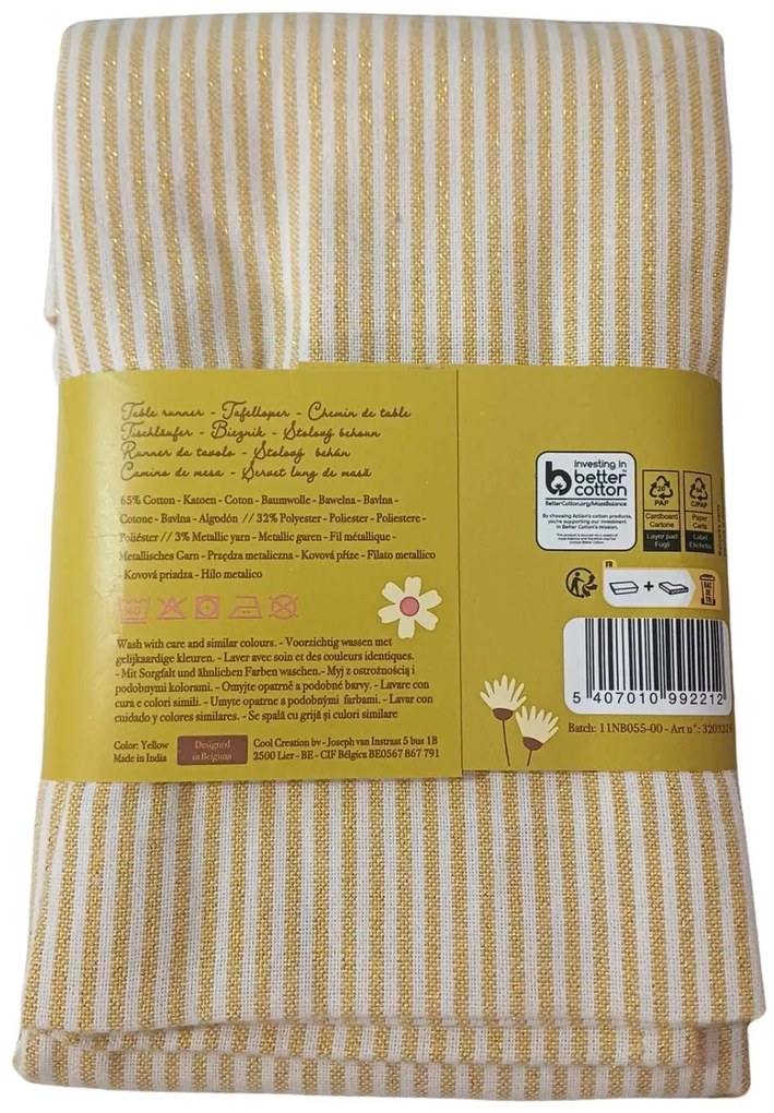 Dekoračný bežeň na stôl SHIMORA 45x150 cm - viac farieb Farba: Červená