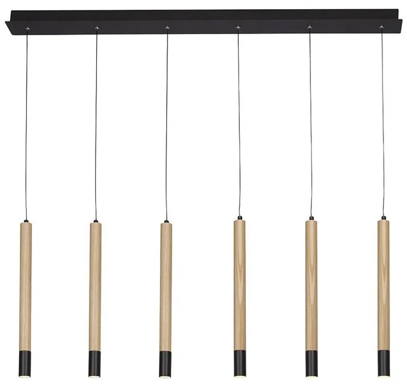 Azzardo AZ3340 - LED Luster na lanku IZOLDA 6xLED/5W/230V