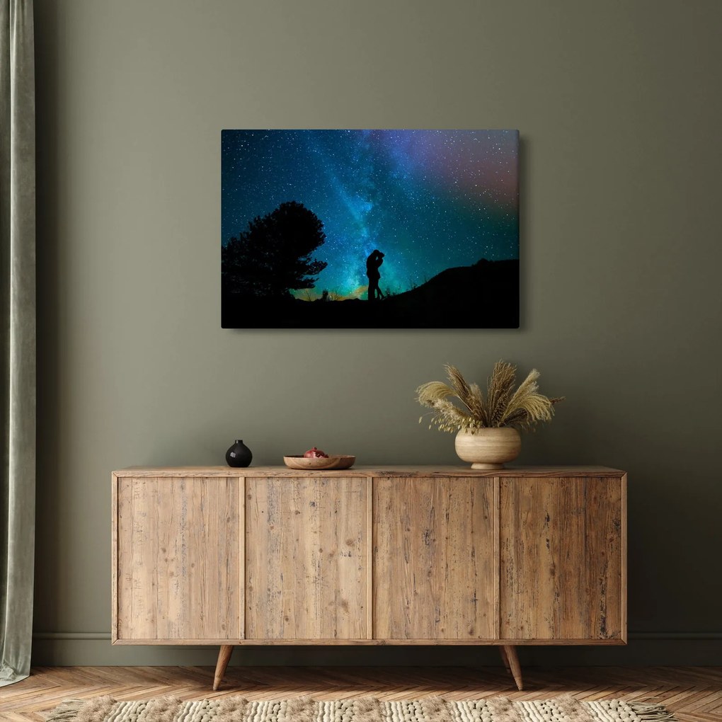 Obraz - Stretnutie pod hviezdami (90x60 cm)