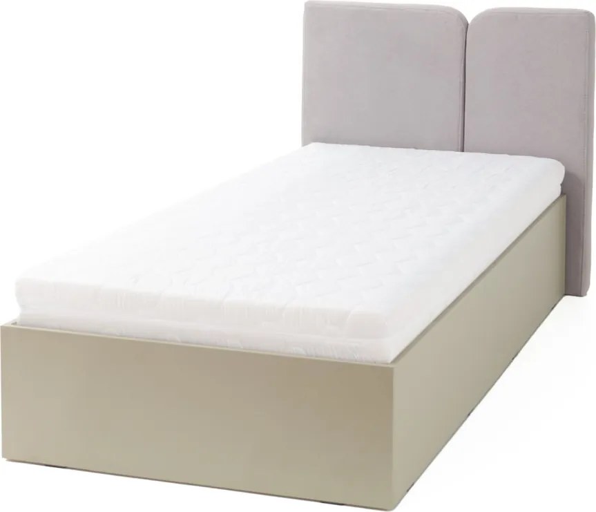 Posteľ Lucky 90x200 cm, eukalyptovo zelená