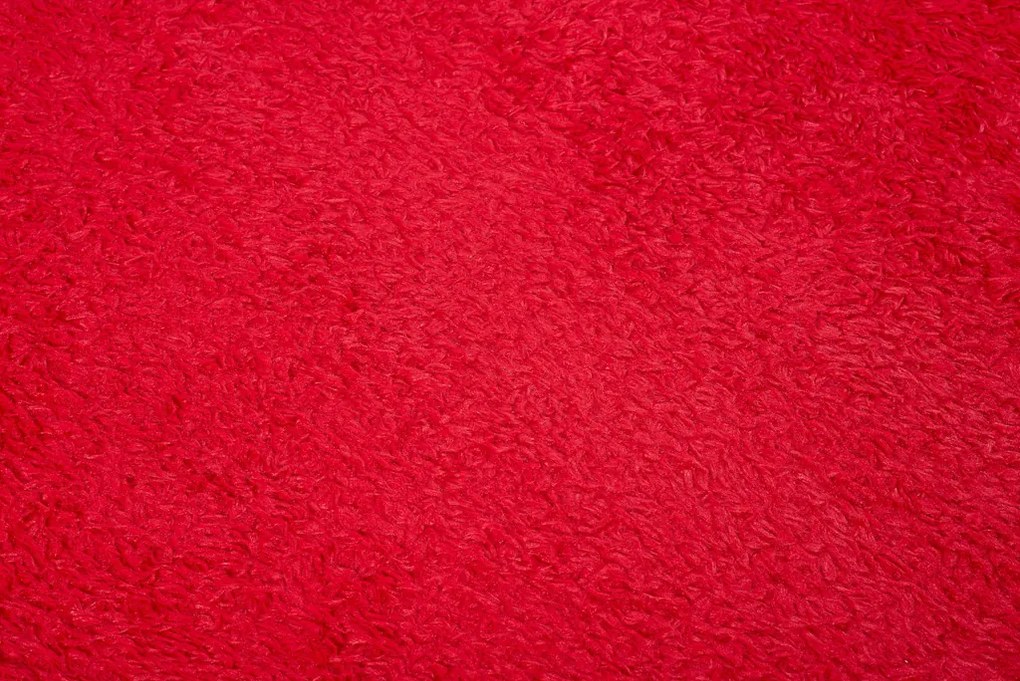 TA Koberec RED RED SILK Červený Obdĺžnikový Rozmer: 140x200 cm