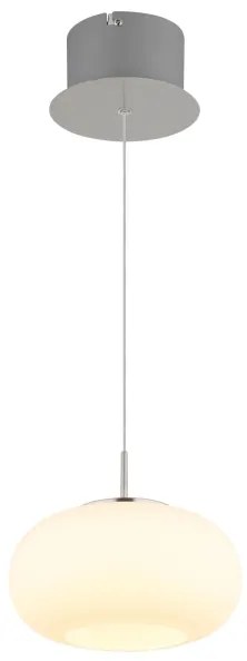 Globo 15744HN - LED Luster na lanku QUINTARA LED/6W/230V biela