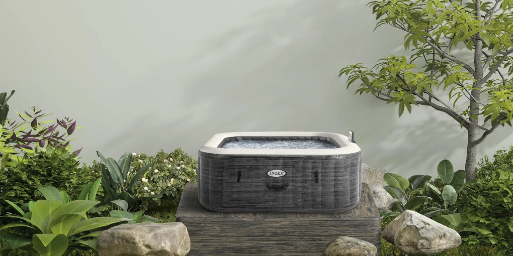 Whirlpool INTEX PureSpa Greystone Bubble Deluxe pre 6 osôb