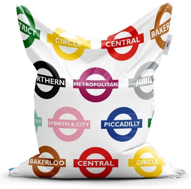 Sablio Sedací vak Metro - 200x140 cm