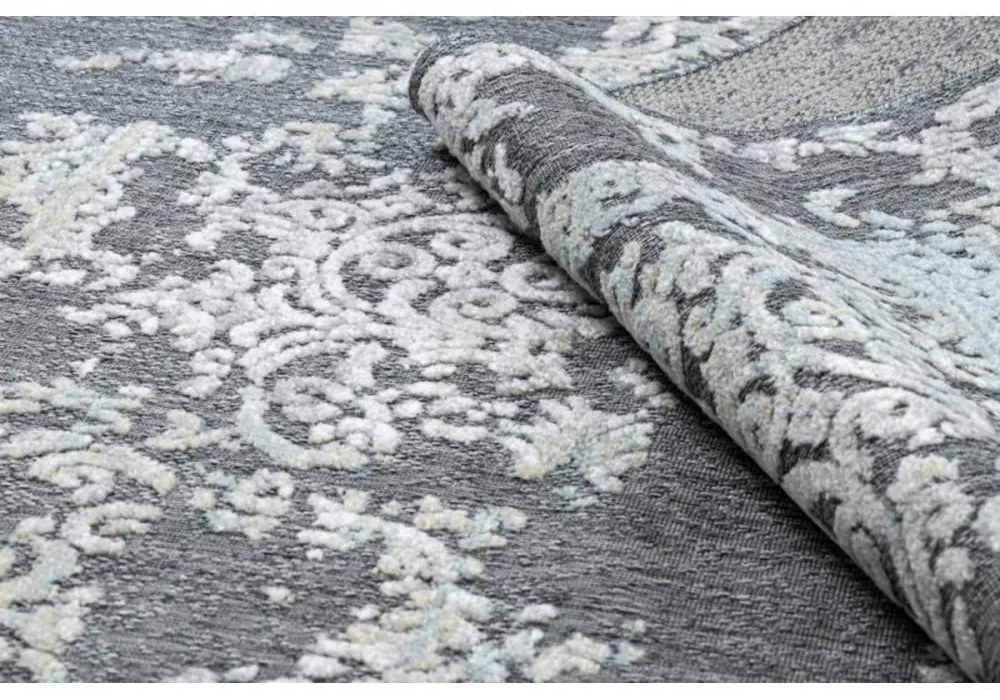 Kusový koberec Sole sivý 80x250cm