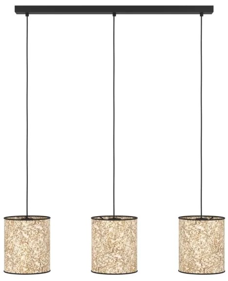 Eglo 43937 - Luster na lanku BUTTERBURN 3xE27/25W/230V