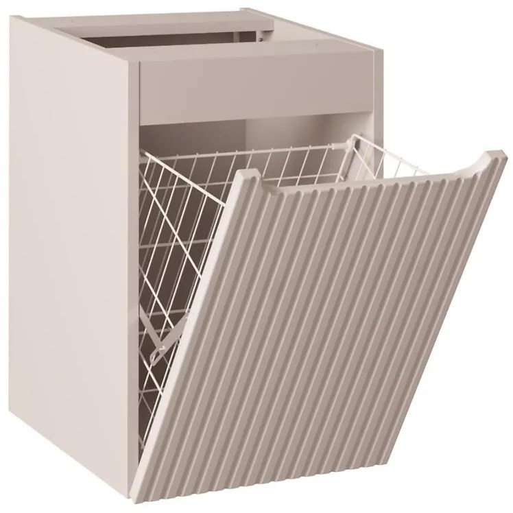 Skrinka do kúpeľne Nova 40 s košíkom kašmír