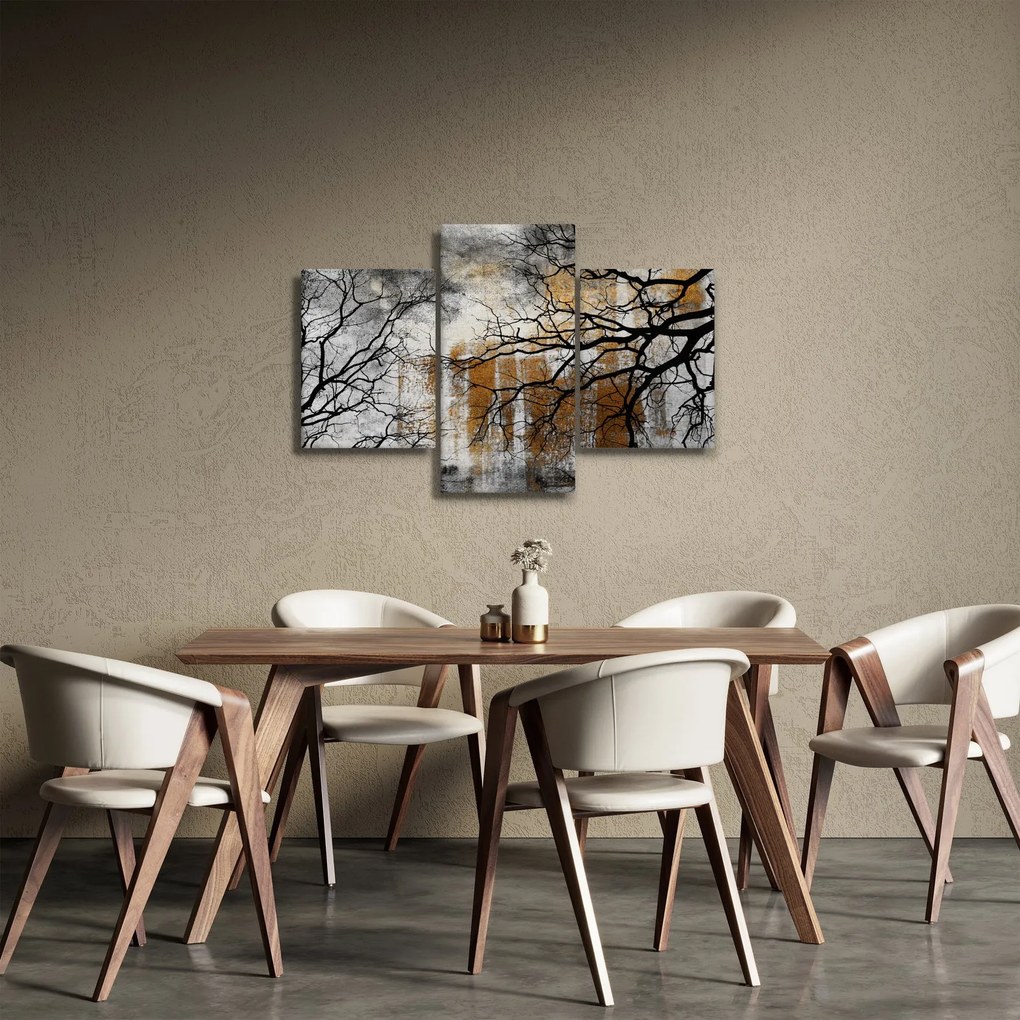 Obraz - Siluety stromov (90x60 cm)