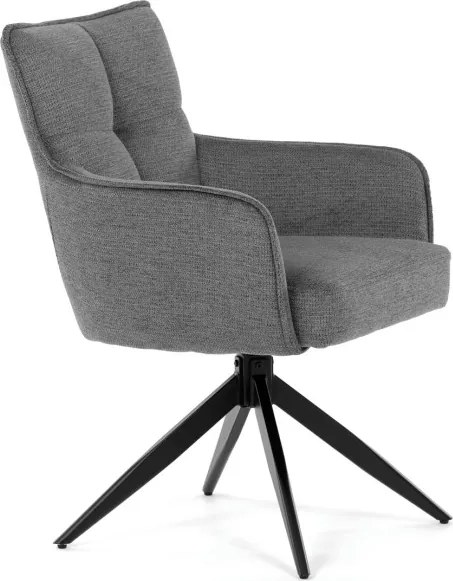 Jedálenská stolička sivá DCH-P3170 GREY2