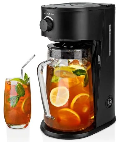 Nedis KAICM200FBK - Kávovar na ľadovú kávu a ľadový čaj 750W/230V